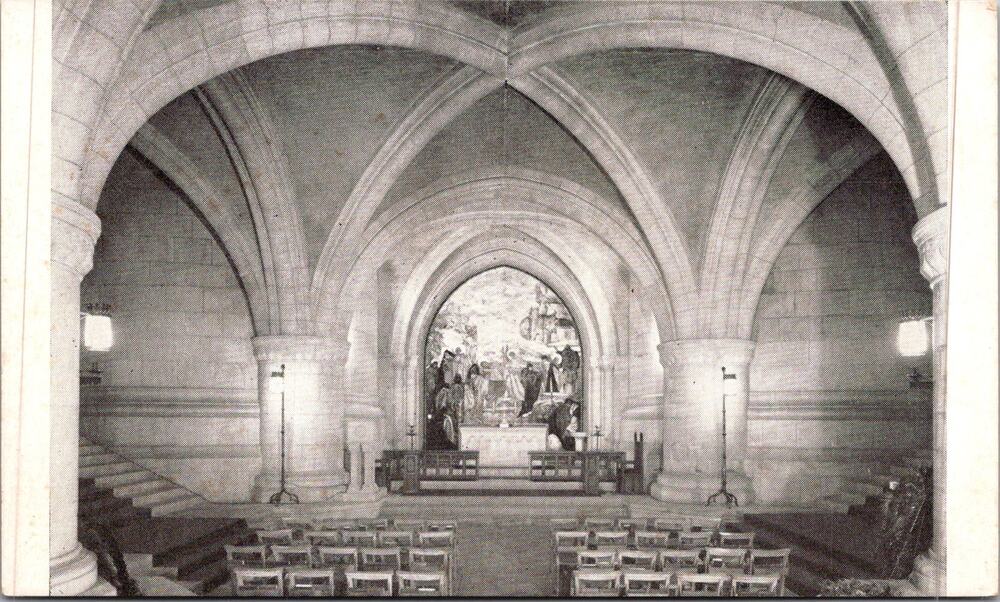 The Washington Cathedral Mount Saint Alban DC Vintage Postcard SP17-27